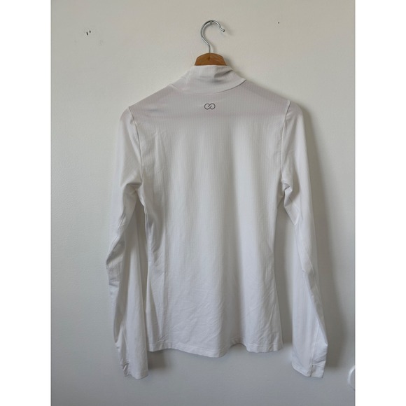 NWT - Calia Golf UV Protection Mock Neck Long Sleeve – Pure White – Size Small - Picture 5 of 5